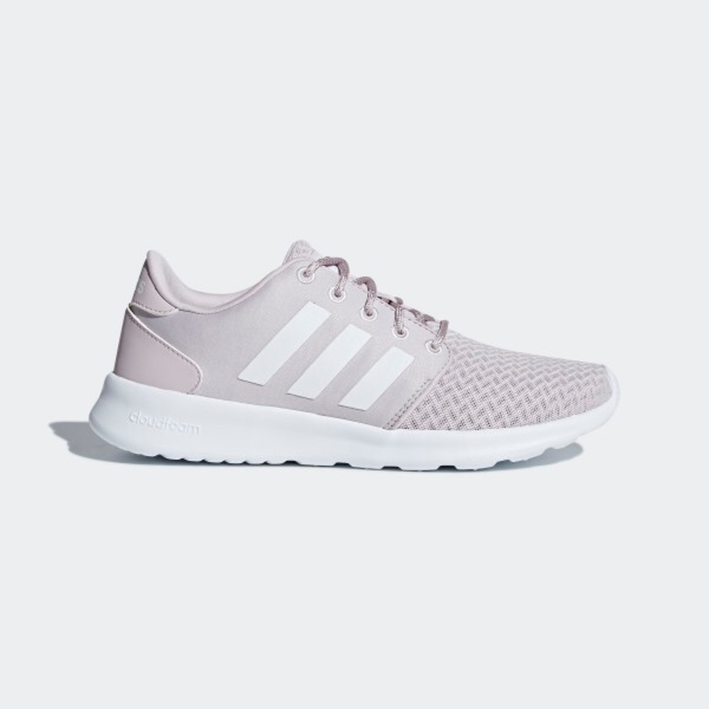 Women’s Adidas QT Racer Sneakers in Ice Purple